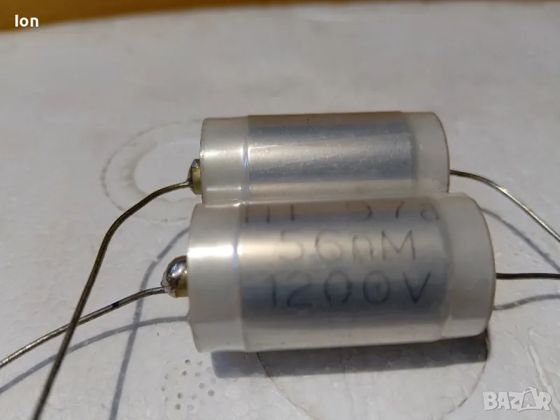 56nF/1200V стирофлексни кондензатори , снимка 1