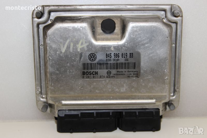 Моторен компютър ECU Seat Ibiza III / 045 906 019 BB / 045906019BB / 0 281 011 074 / 0281011074, снимка 1