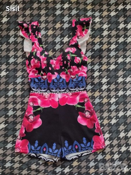 Къс цветен гащеризон , снимка 1