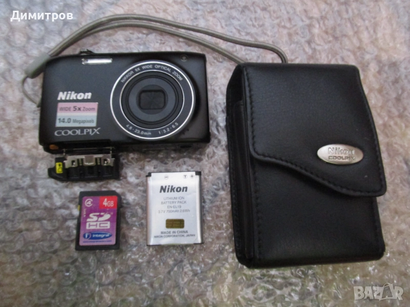 Nikon Coolpix S3100 14MP,5x zoom, снимка 1