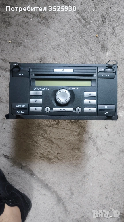 Радио за Ford Focus c-max 6000CD става и на други модели , снимка 1