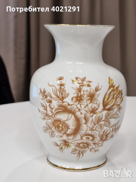 Hollohaza hungarian porcelain Vase - Hollohaza унгарски порцелан Ваза, снимка 1