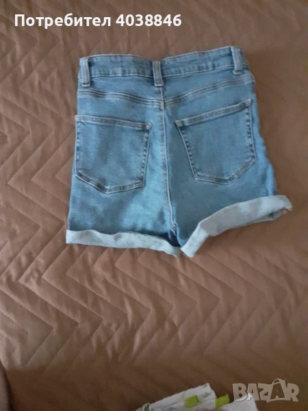 Дънкови къси панталони , снимка 1