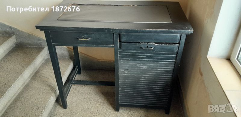 Старо дървено бюро, снимка 1