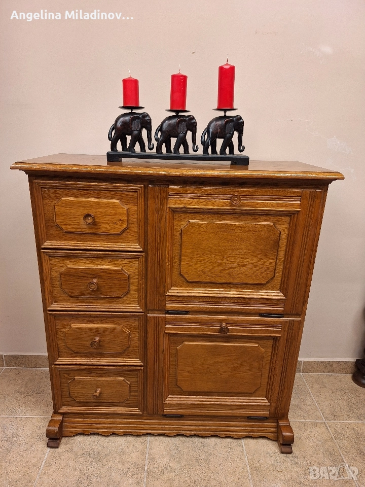 Шкаф за обувки дъб, снимка 1