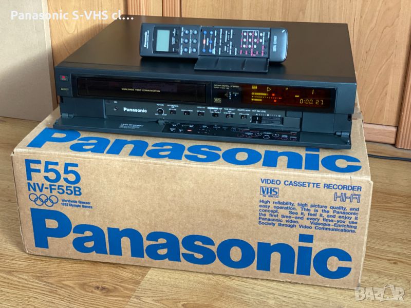 Panasonic NV-F55B Hi-Fi stereo VHS recorder, снимка 1
