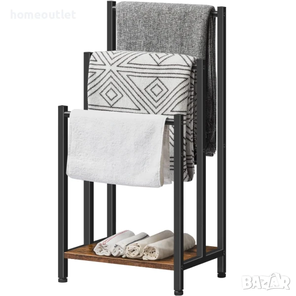 ПРОМОЦИЯ Свободностоящ държач за кърпи, одеала и др. BF03LB01, снимка 1