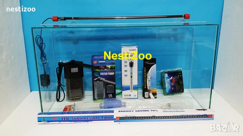 Аквариум Комплект-66 литра КОД-66580, снимка 1