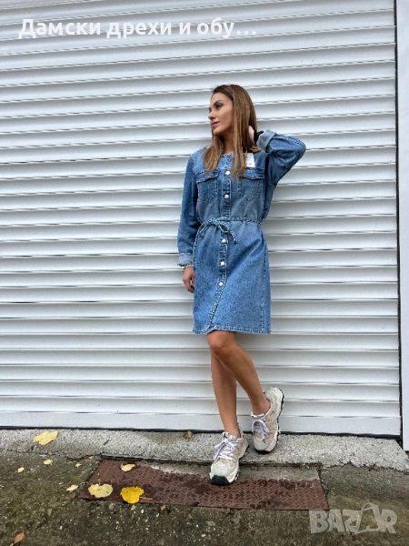 Дънкова рокля ONLY , снимка 1