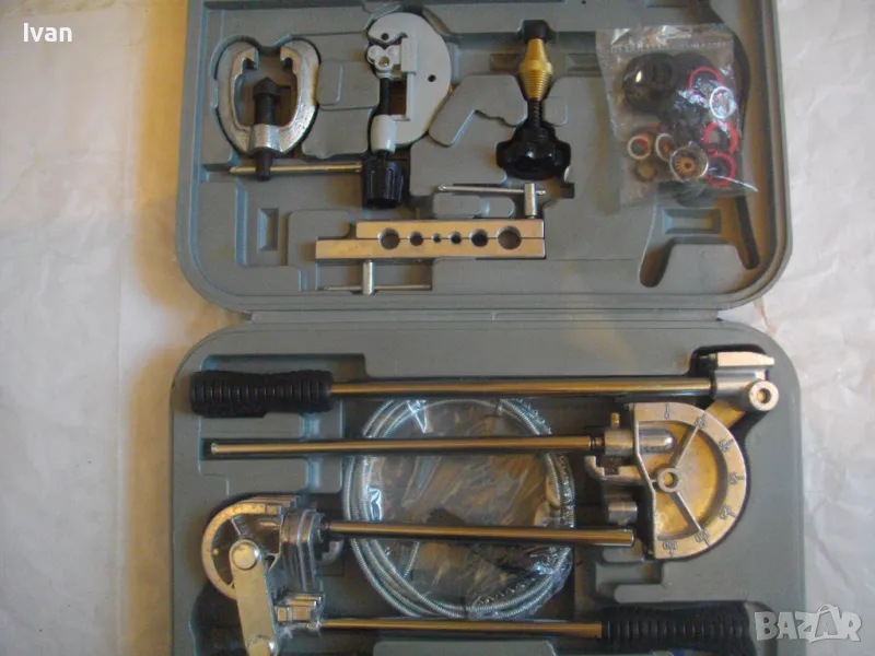 НОВ Ремонтен комплект ръчни инструменти РЕМОНТ ТРЪБНИ ИНСТАЛАЦИИ И ВОДОПРЕНОСНА МРЕЖА ВОДОПРОВОДНА, снимка 1