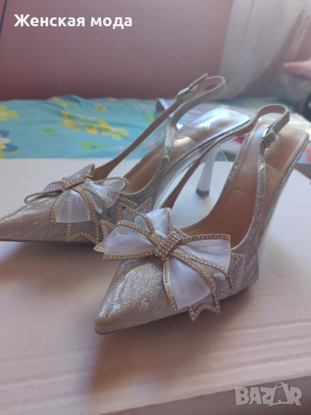 Дамски обувки на ток , снимка 1