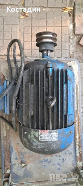 Електрически трифазен двигател;елдвигател;елмотор, снимка 1