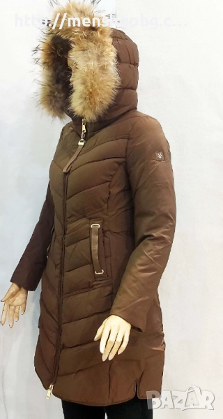 Дамско яке с естествен пух код 12 - 1, снимка 1