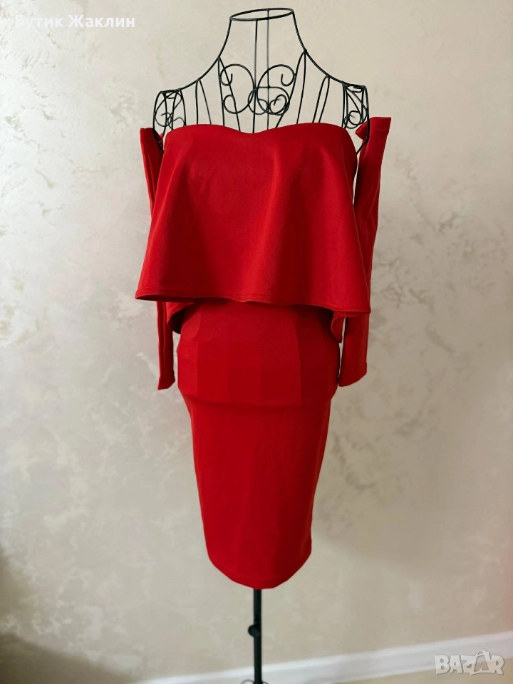 Елегантна дамска рокля , снимка 1