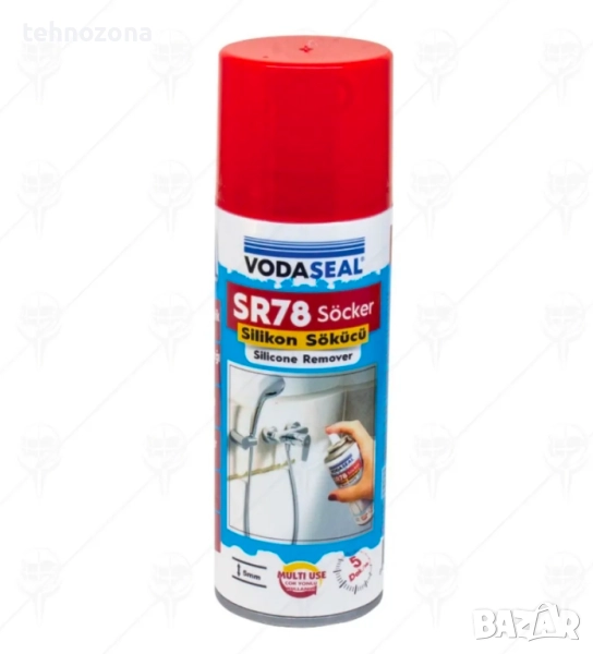 СПРЕЙ ЗА ПРЕМАХВАНЕ НА СИЛИКОН И БОЯ, VODASEAL SR78 200 мл., снимка 1