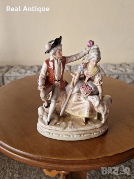 Стара рядка антикварна колекционерска порцеланова фигура Royal Copenhagen , снимка 1