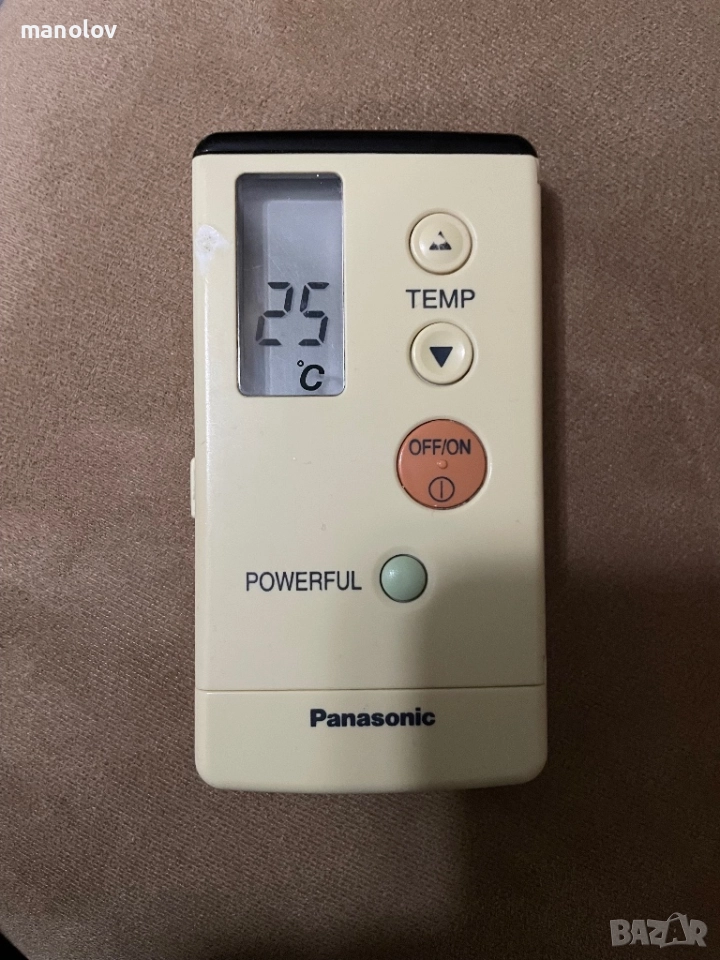 Дистанционно Климатик Panasonic, снимка 1