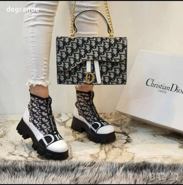 Дамски боти Christian Dior, снимка 1