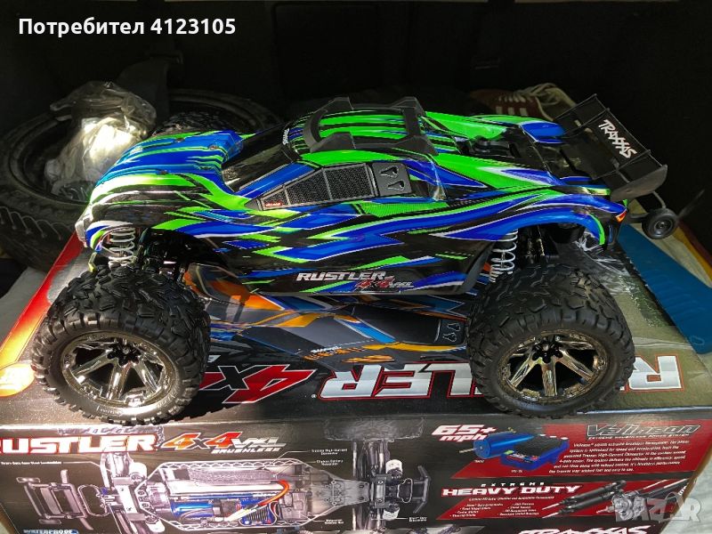 Продавам Traxxas Rustler 4X4 VXL HD, снимка 1