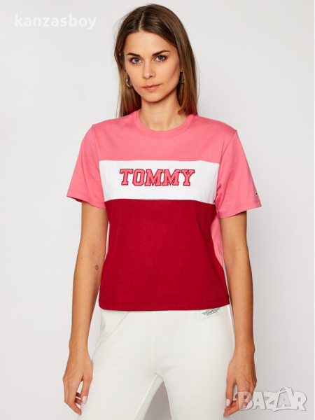 Tommy Hilfiger T-Shirt - страхотна дамска тениска С, снимка 1