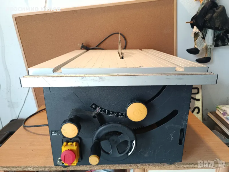 голям настолен циркуляр "PARKSIDE"/1800W/, снимка 1