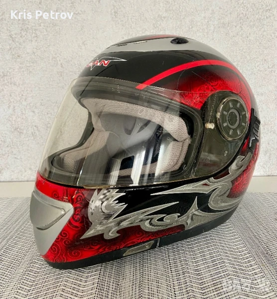 Пистова Каска За Мотор CAN Размер L 59-60см, снимка 1