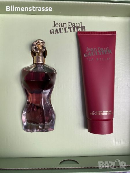 Комплект Jean Paul Gaultier, La Belle, Жени: Парфюмна вода, 50 мл + Лосион за тяло, снимка 1