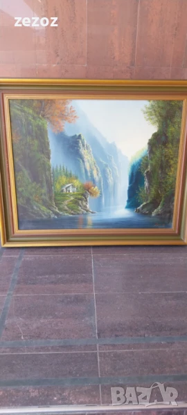 Картина пейзаж-масло авторска, снимка 1