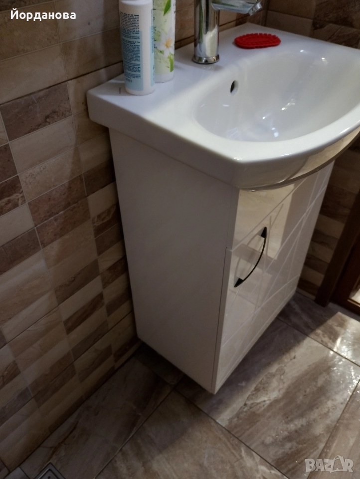 Комплект мивка и водоустойчив долен шкаф, снимка 1