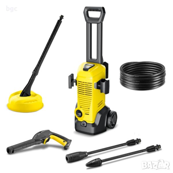 НОВА Водоструйка Karcher 1600W + АКСЕСОАРИ + 6 метра маркуч с 24 МЕСЕЦА ГАРАНЦИЯ, снимка 1