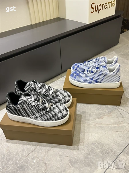 Уникални Редки Burberry Shoes Маратонки Кецове Унисекс Мъжки дамски обувки , снимка 1