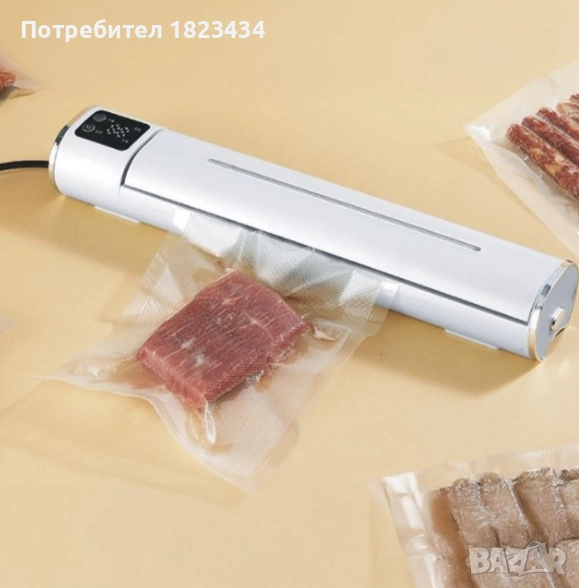 Електрическа вакуум машина за храни - 90w, снимка 1