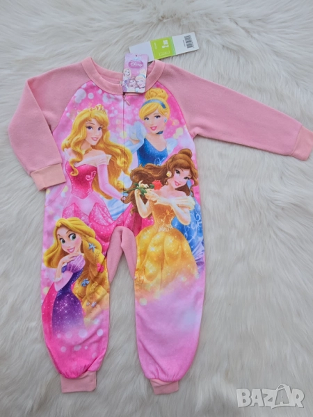 Детска пижама гащеризон Принцеси 18-24 месеца НОВА, снимка 1