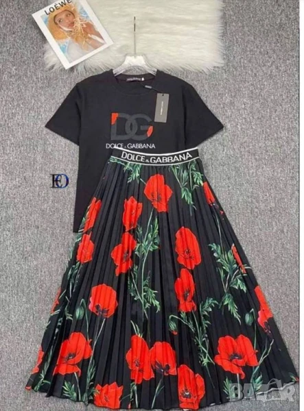 дамски комплекти dolce gabbana versace , снимка 1