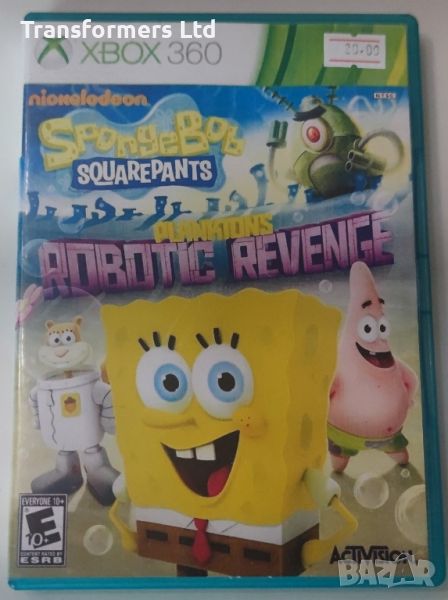 Xbox360-Spongebob-Robotic Revenge, снимка 1