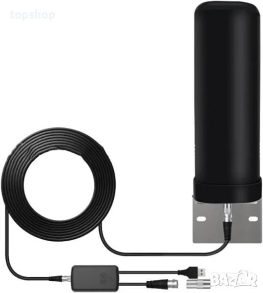 Нова вътрешна и външна цифрова телевизионна антена Canon HD DTMB DVB-B2 AC наземна антена Барелна..., снимка 1