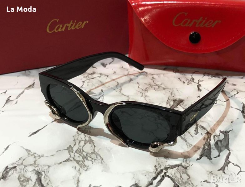 Дамски слънчеви очила змия Cartier, снимка 1