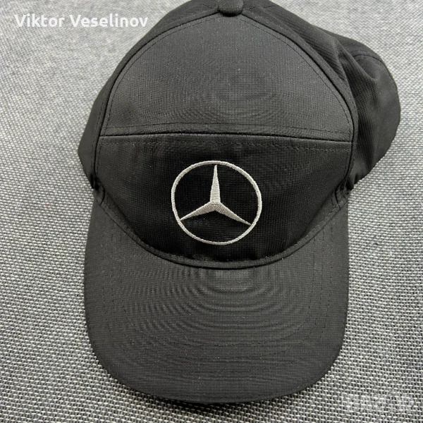 Оригинална Шапка Mercedes Benz Panel Cap One Size Черна, снимка 1