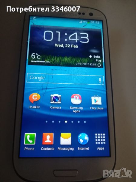 SAMSUNG I9300 GALAXY S III , снимка 1