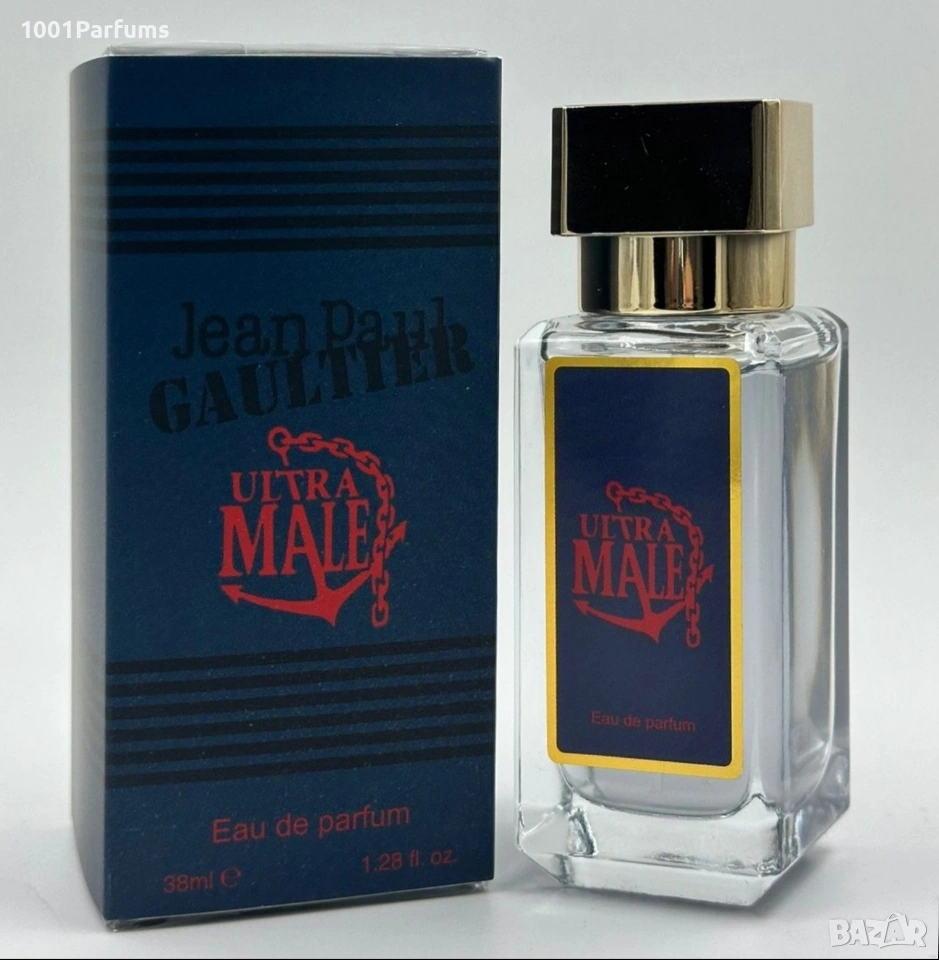 Мъжки мини парфюм Jean Paul Gaultier Ultra Male EDP 38ml, снимка 1