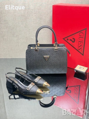 обувки на ток guess , снимка 9 - Дамски обувки на ток - 53359783