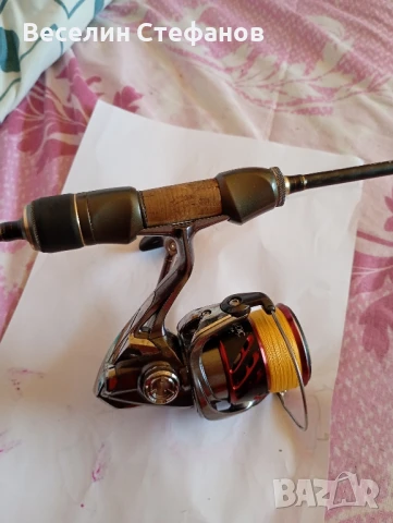 Shimano Stradic Ci4+ 3000 и пръчка ултра лайт комплект , снимка 7 - Въдици - 50905112