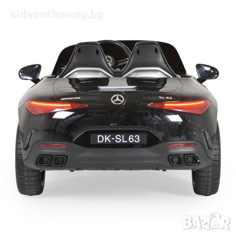 Акумулаторна кола Mercedes-Benz DK- SL63 черен, снимка 4 - Детски велосипеди, триколки и коли - 46387831