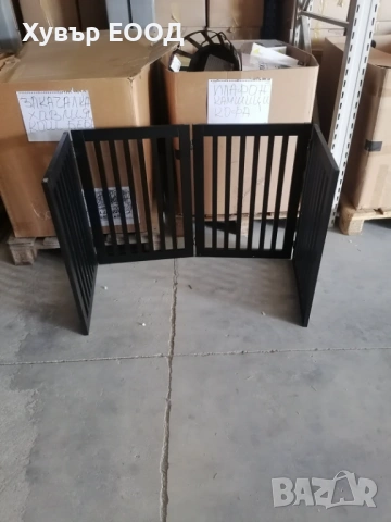 Декоративна дървена преграда Relaxdays - САМО на едро