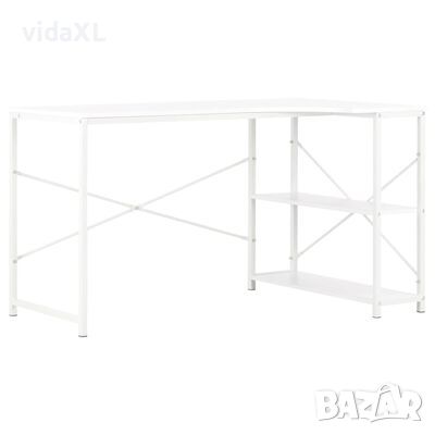 vidaXL Компютърно бюро, бяло, 120x72x70 см(SKU:20262, снимка 1 - Други - 46254279