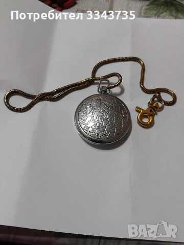 Ruhla Antimagnetic винтидж джобен часовник., снимка 4 - Антикварни и старинни предмети - 53950620