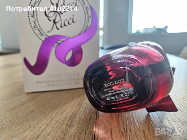Оригинален парфюм Nina Ricci - Ricci Ricci, снимка 3 - Дамски парфюми - 52300220