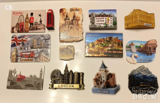 Магнити за хладилник от Европа, Азия, Африка и Южна Америка, снимка 2 - Колекции - 52236849