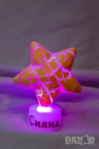 нощна лампа с име, снимка 16 - Детски нощни лампи - 51208609