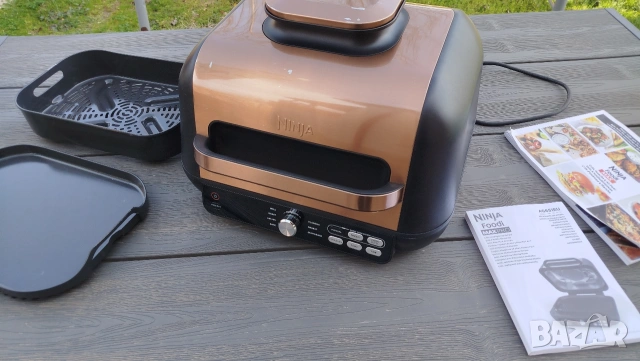 Скара/Грил Ninja Foodi MAX PRO Grill & Air Fryer AG651EU, снимка 10 - Скари - 53707875